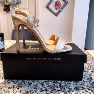 Lulus Gold Heel's 7.5 NWB